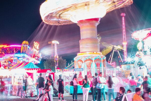 giostre e attrazioni per luna park