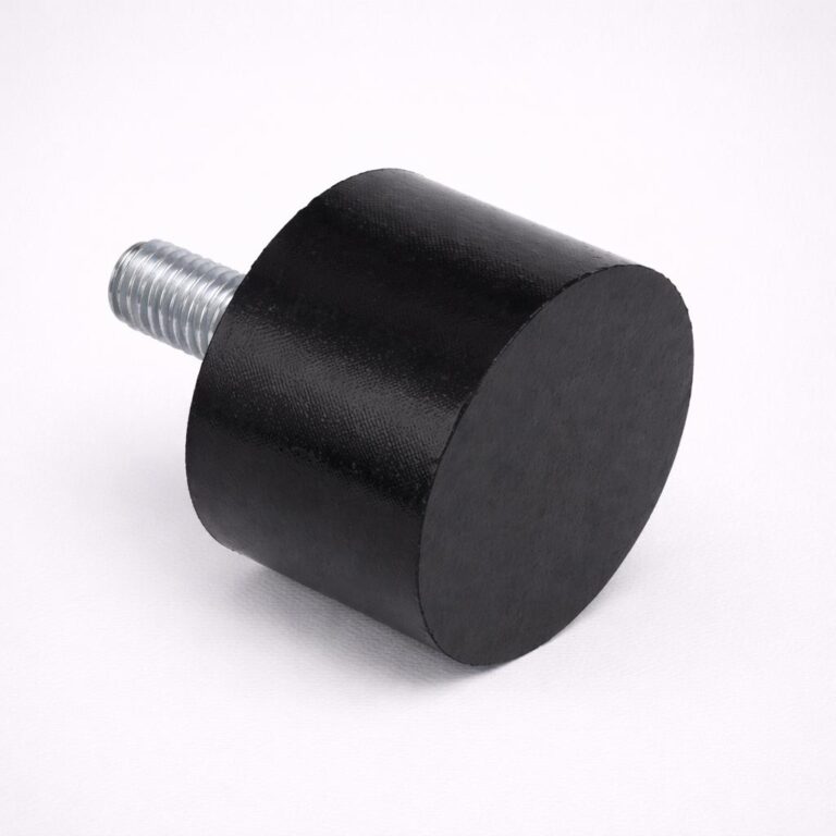 TIPO PM – INOX AISI 304: antivibrante cilindrico piede maschio