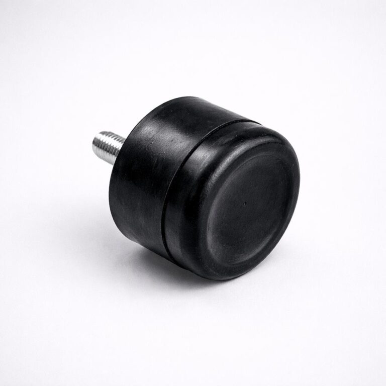 TIPO PM CONCAVO: antivibrante cilindrico piede maschio concavo