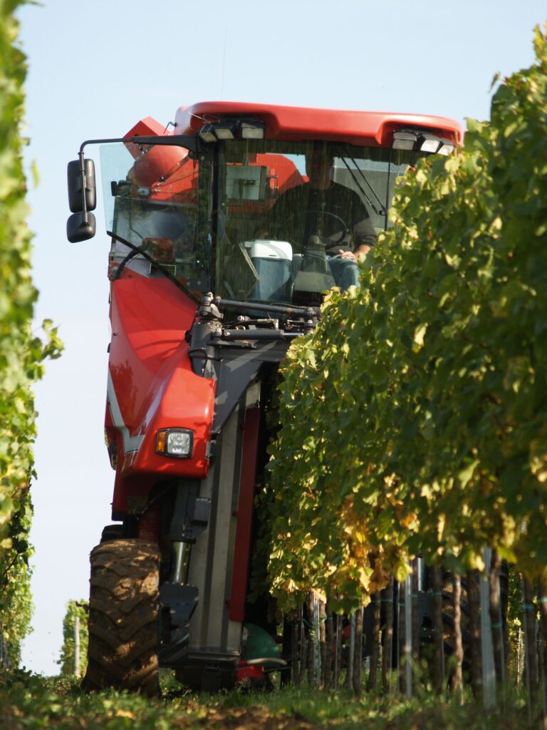 antivibranti per macchinari per vendemmia