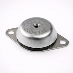 Sucon: antivibrante a campana con dado in acciaio inox