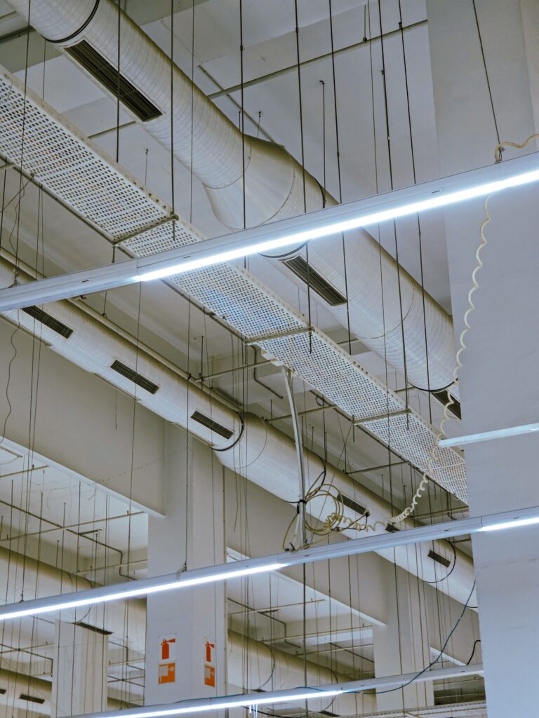 serrande di mandata e ripresa aria